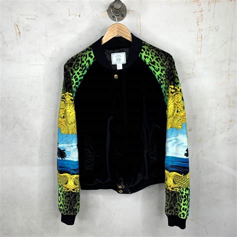 bomber versace h&m|versace bomber jacket.